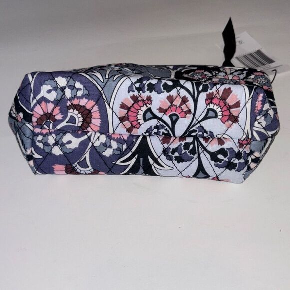 NWT Vera Bradley Ornate Blooms MEdium travel cosmetic make up bag water proof - Picture 4 of 7